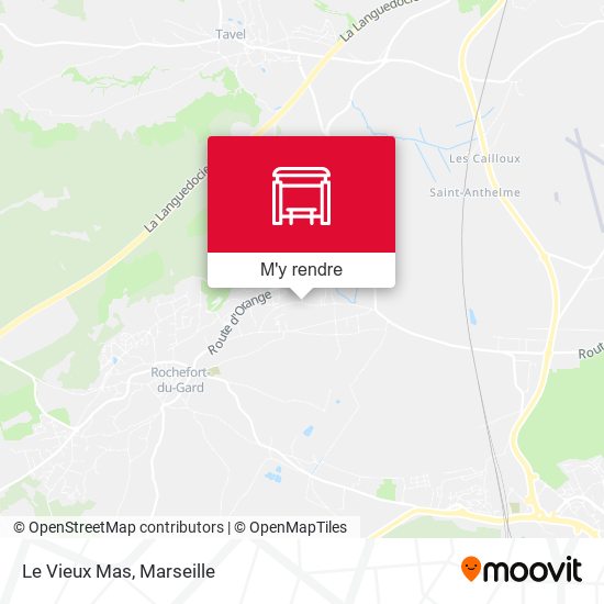 Le Vieux Mas plan