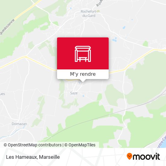 Les Hameaux plan