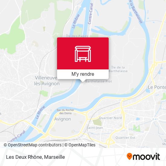 Les Deux Rhône plan