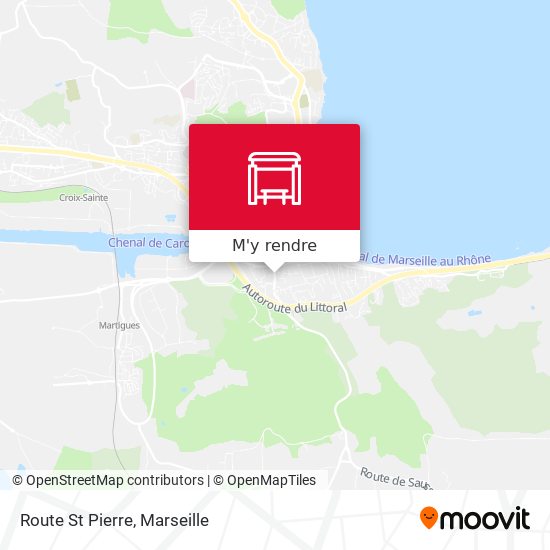 Route St Pierre plan