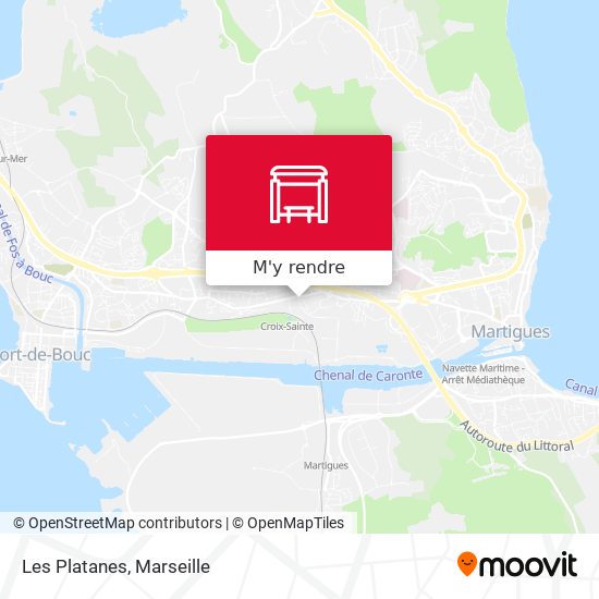 Les Platanes plan
