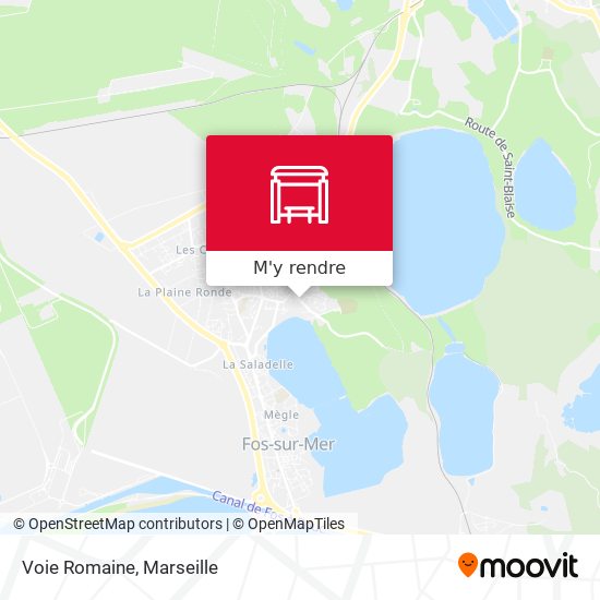 Voie Romaine plan
