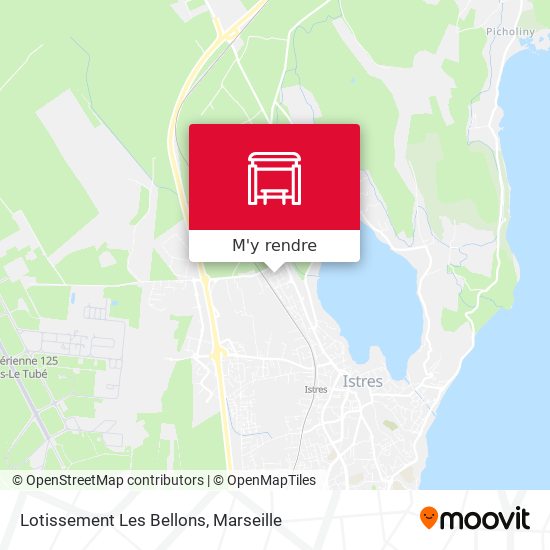 Lotissement Les Bellons plan