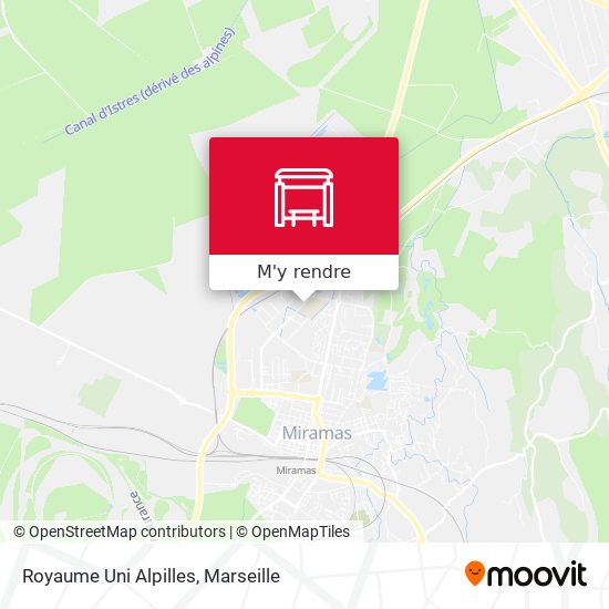Royaume Uni Alpilles plan
