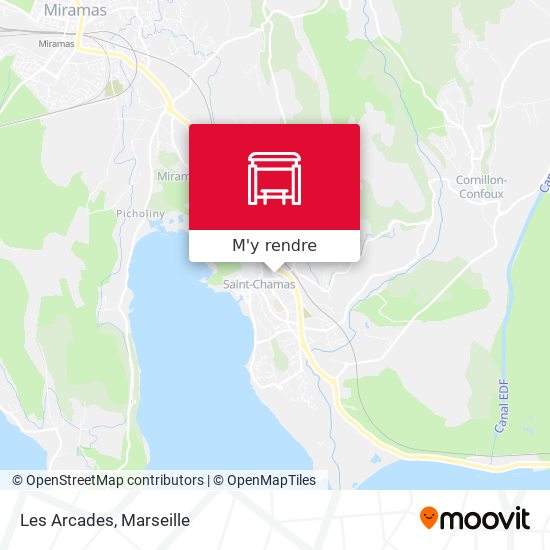 Les Arcades plan