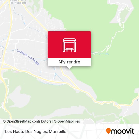 Les Hauts Des Nègles plan