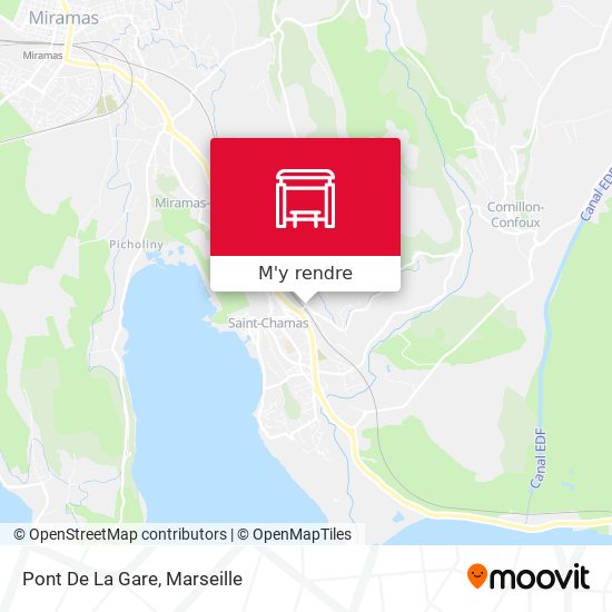 Pont De La Gare plan