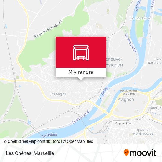 Les Chênes plan