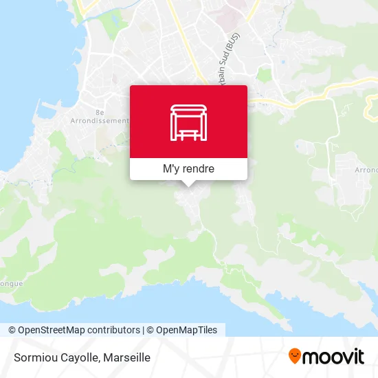 Sormiou Cayolle plan