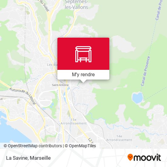 La Savine plan