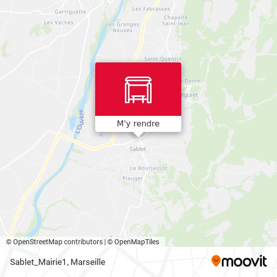Sablet_Mairie1 plan