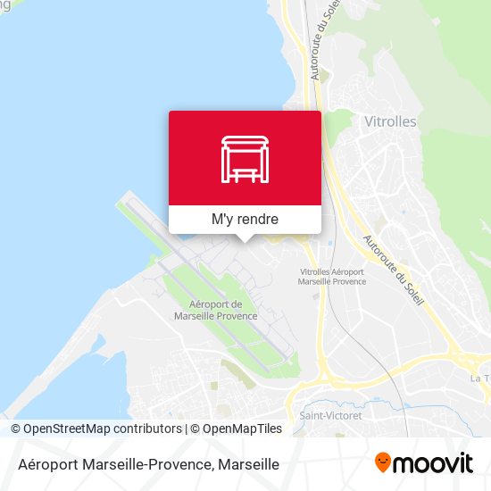 Aéroport Marseille-Provence plan