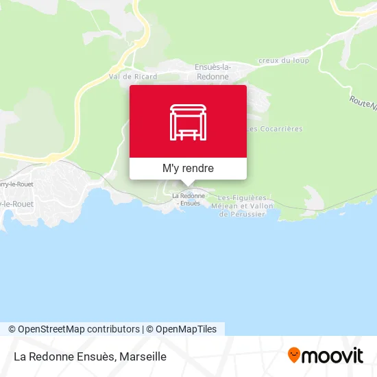 La Redonne Ensuès plan