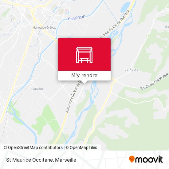 St Maurice Occitane plan