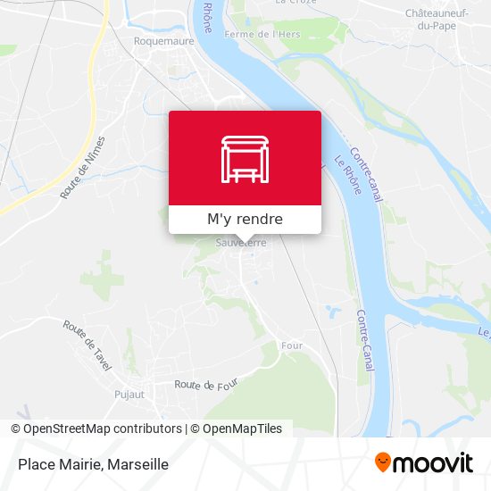 Place Mairie plan
