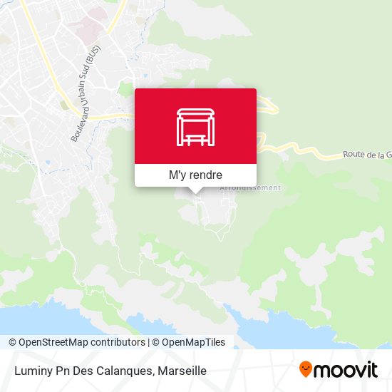 Luminy Pn Des Calanques plan