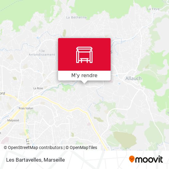 Les Bartavelles plan