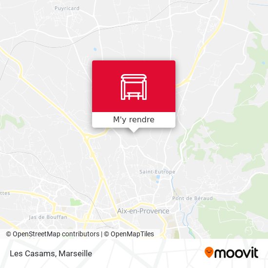 Les Casams plan