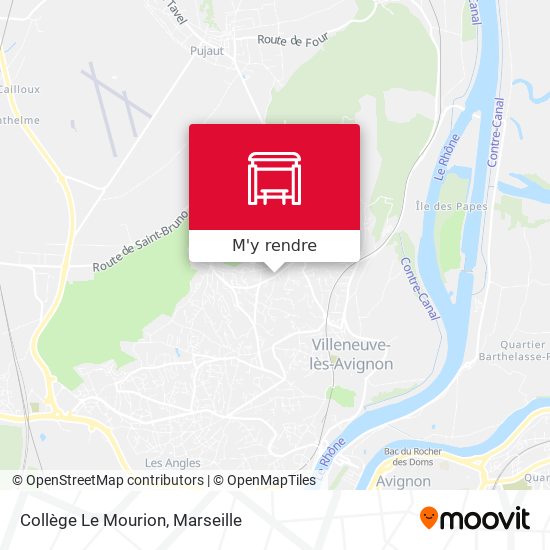 Collège Le Mourion plan