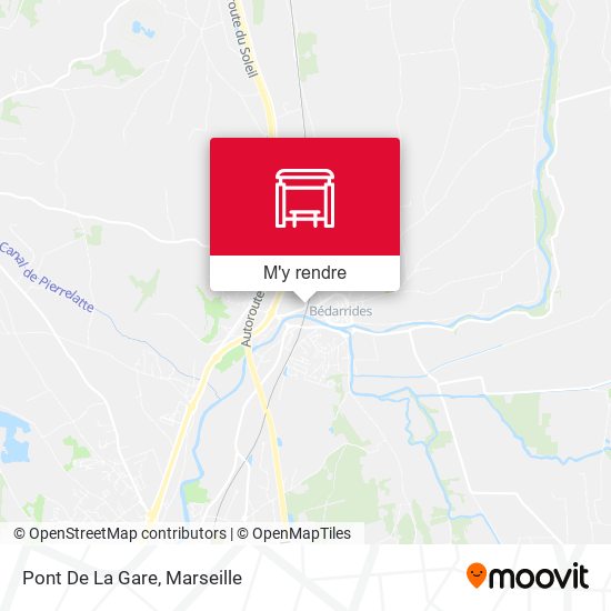 Pont De La Gare plan