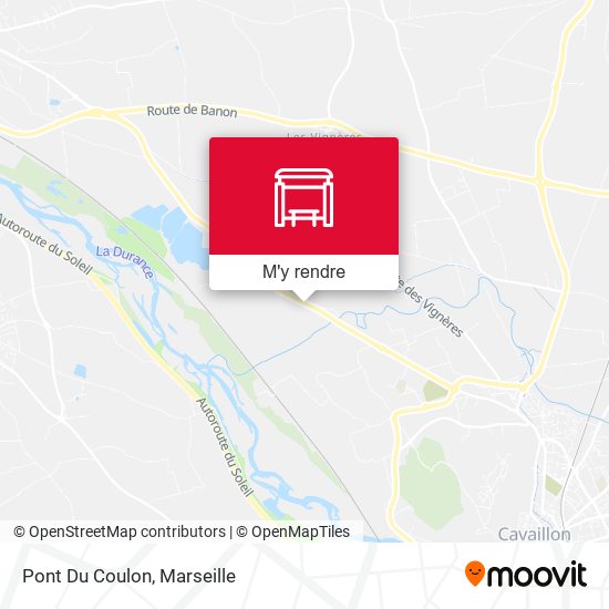 Pont Du Coulon plan