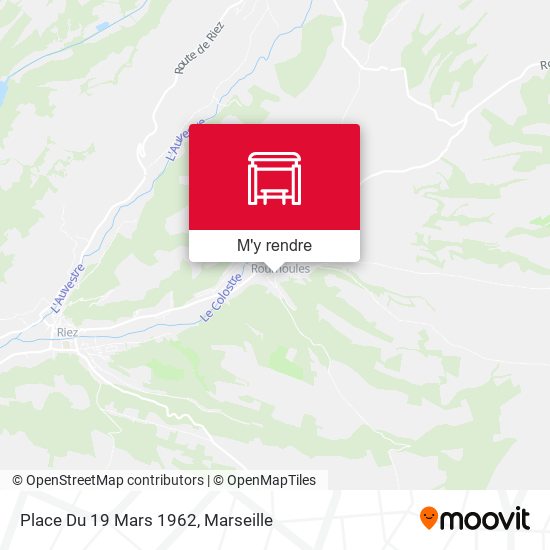 Place Du 19 Mars 1962 plan