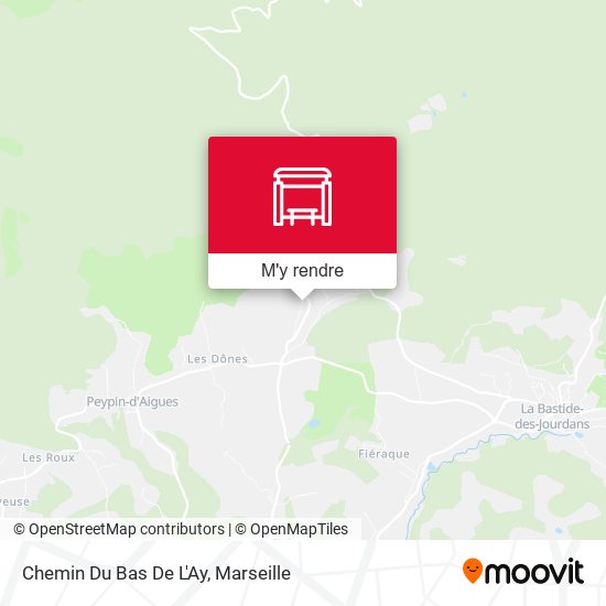 Chemin Du Bas De L'Ay plan