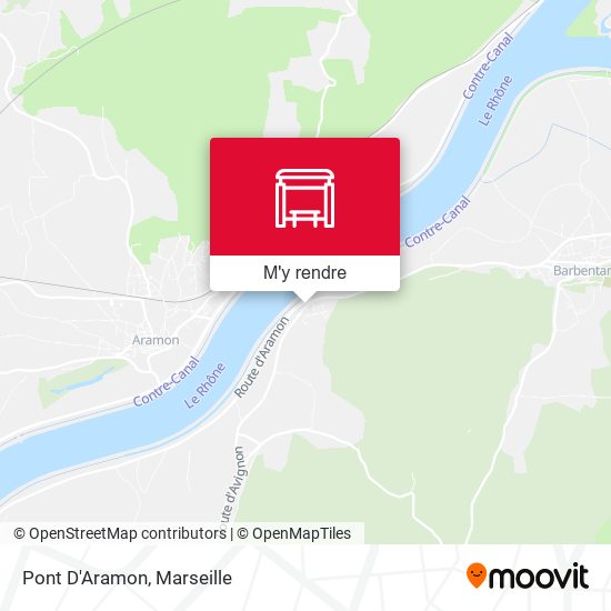 Pont D'Aramon plan