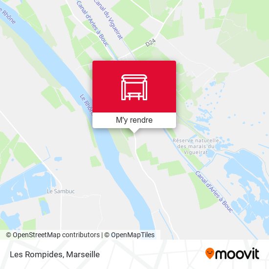 Les Rompides plan