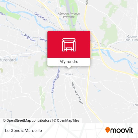 Le Génos plan