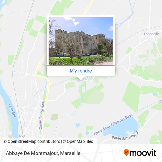 Abbaye De Montmajour plan