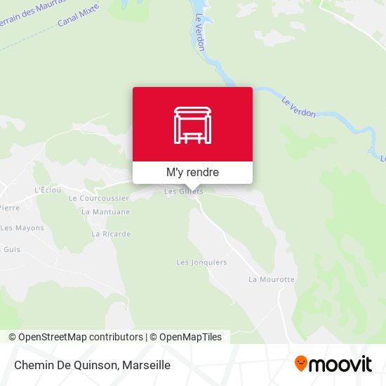 Chemin De Quinson plan