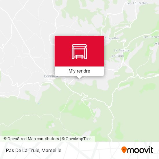 Pas De La Truie plan