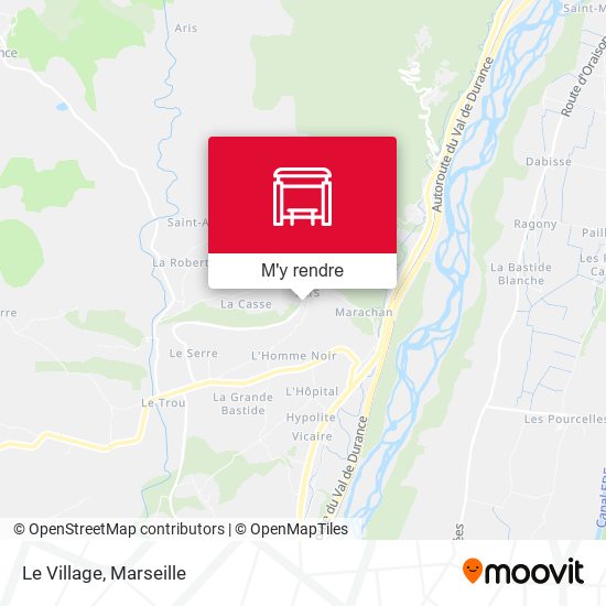 Le Village plan
