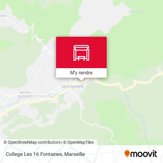 College Les 16 Fontaines plan