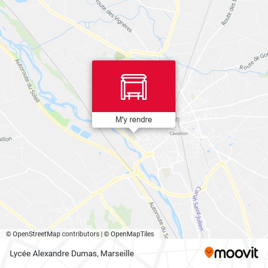Lycée Alexandre Dumas plan