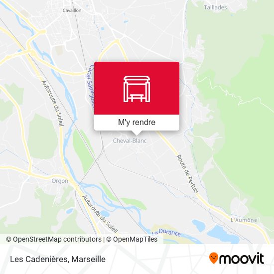 Les Cadenières plan