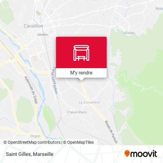 Saint Gilles plan