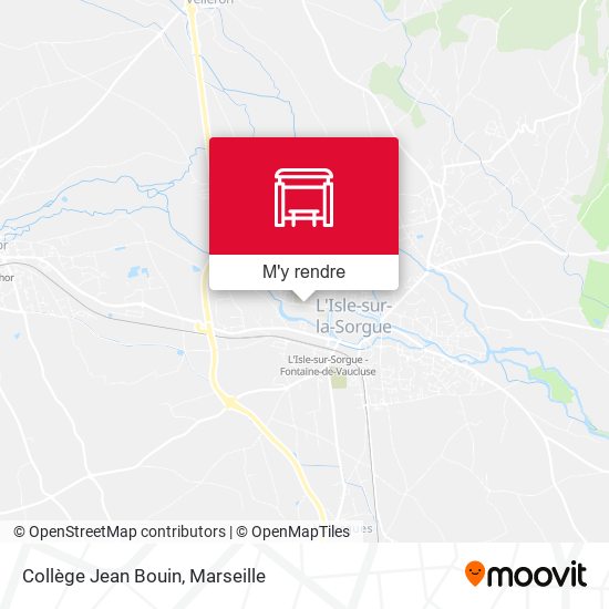 Collège Jean Bouin plan