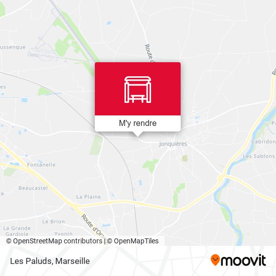 Les Paluds plan
