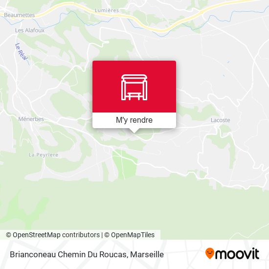 Brianconeau Chemin Du Roucas plan