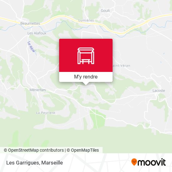 Les Garrigues plan