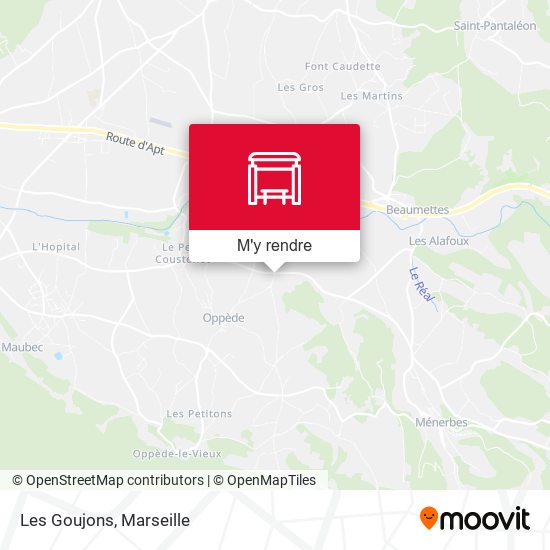 Les Goujons plan