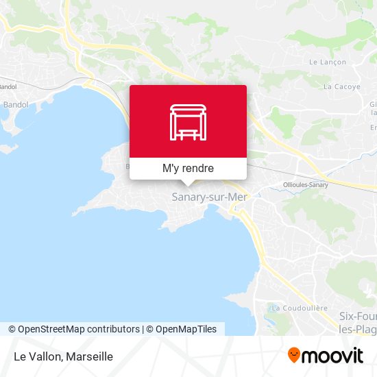 Le Vallon plan