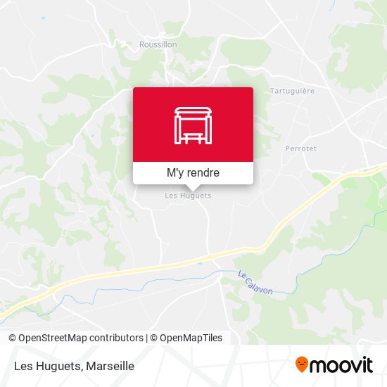 Les Huguets plan