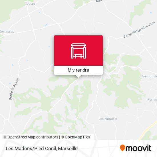 Les Madons/Pied Conil plan