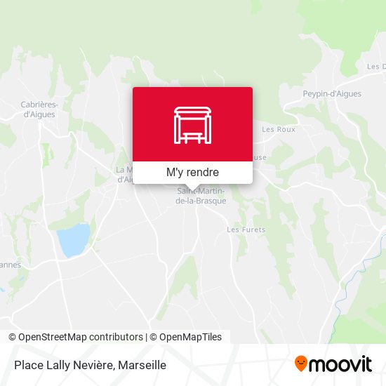 Place Lally Nevière plan