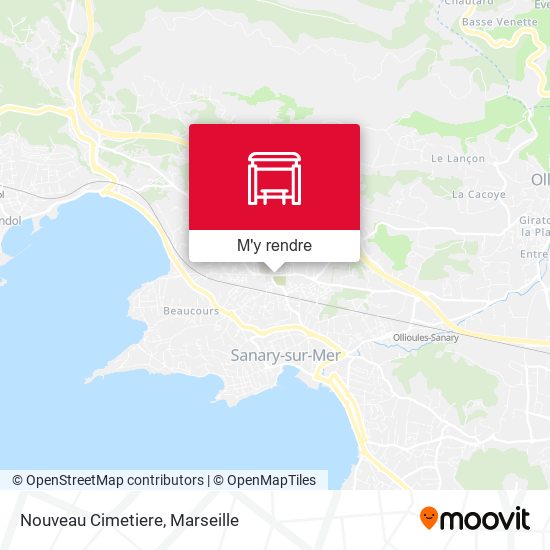 Nouveau Cimetiere plan