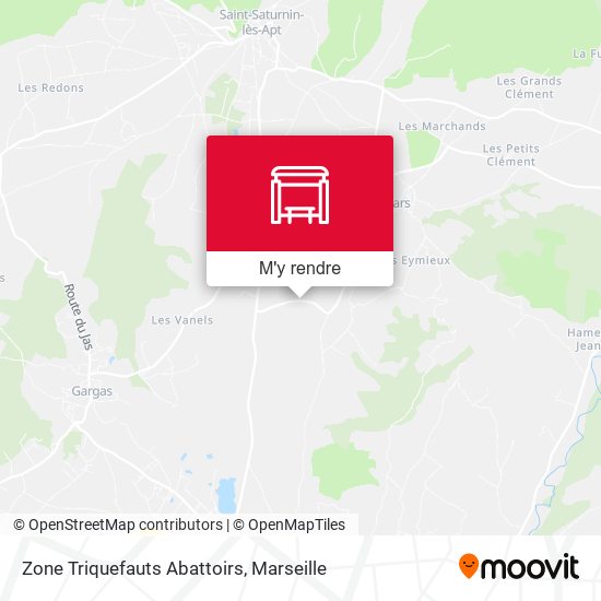 Zone Triquefauts Abattoirs plan