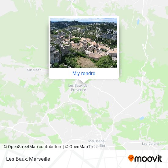 Les Baux plan
